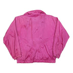 PACIFIC TRAIL Womens Pink Jacket L Polyester Blend Plain Zip Windbreaker