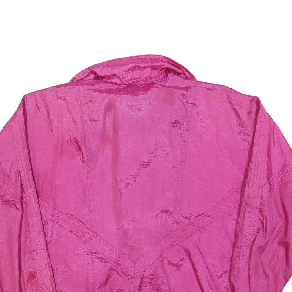 PACIFIC TRAIL Womens Pink Jacket L Polyester Blend Plain Zip Windbreaker