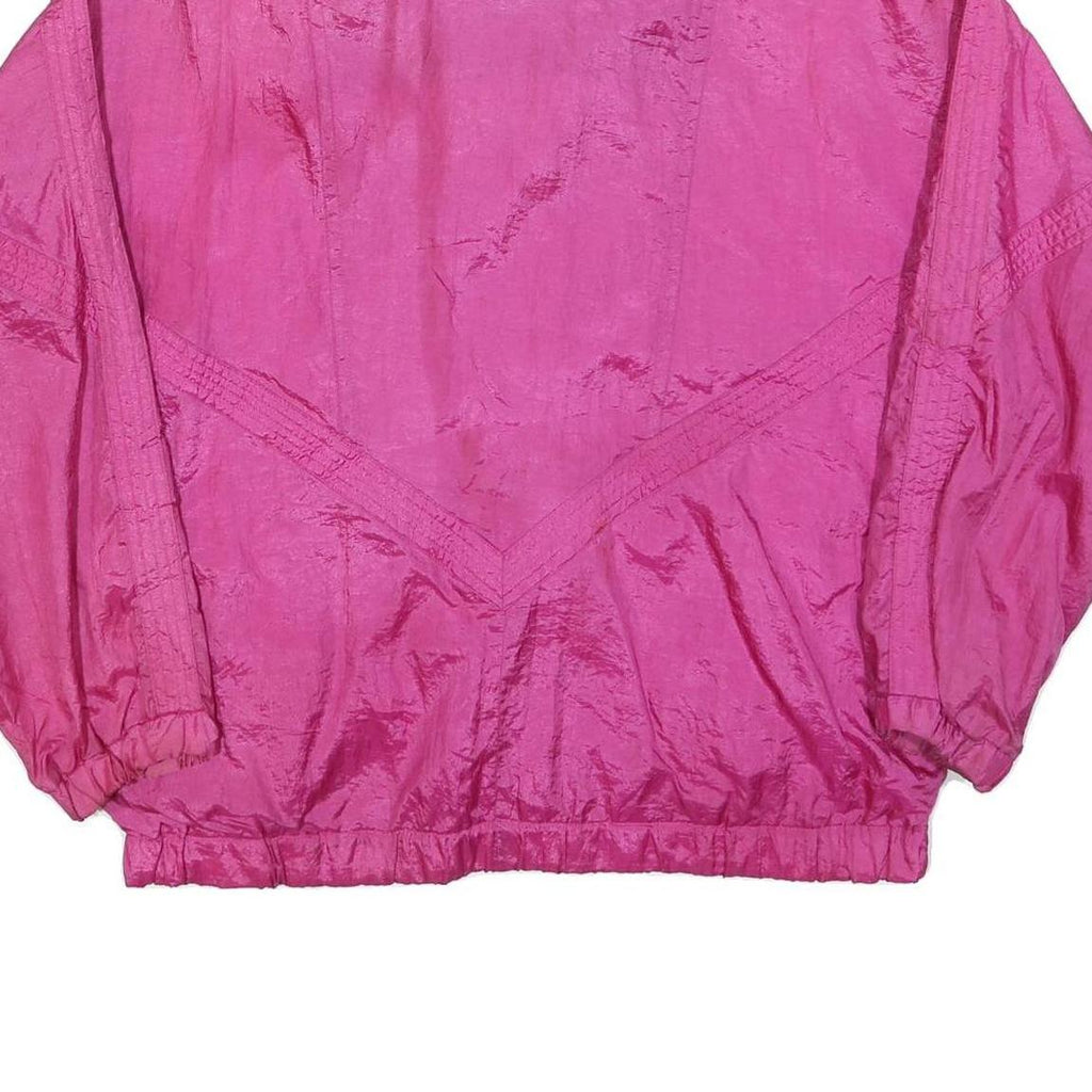 PACIFIC TRAIL Womens Pink Jacket L Polyester Blend Plain Zip Windbreaker