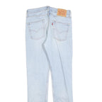 LEVI'S 510 Mens Slim Light Blue Denim Jeans Cotton Blend W29 L32 Zip Closure