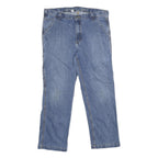 CARHARTT Mens Jeans Blue Relaxed Straight Denim Medium W38 L30 Casual Workwear