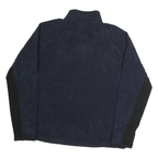 NAUTICA Mens Navy & Black Plain Pullover Jumper Crew Neck Regular XL