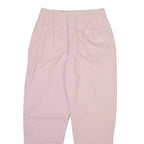 BEST Womens Corduroy Trousers Pink Relaxed Tapered W26 L28