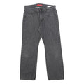 GUESS Mens Jeans Grey Relaxed Straight Denim Medium W30 L27 Casual Stylish Zip