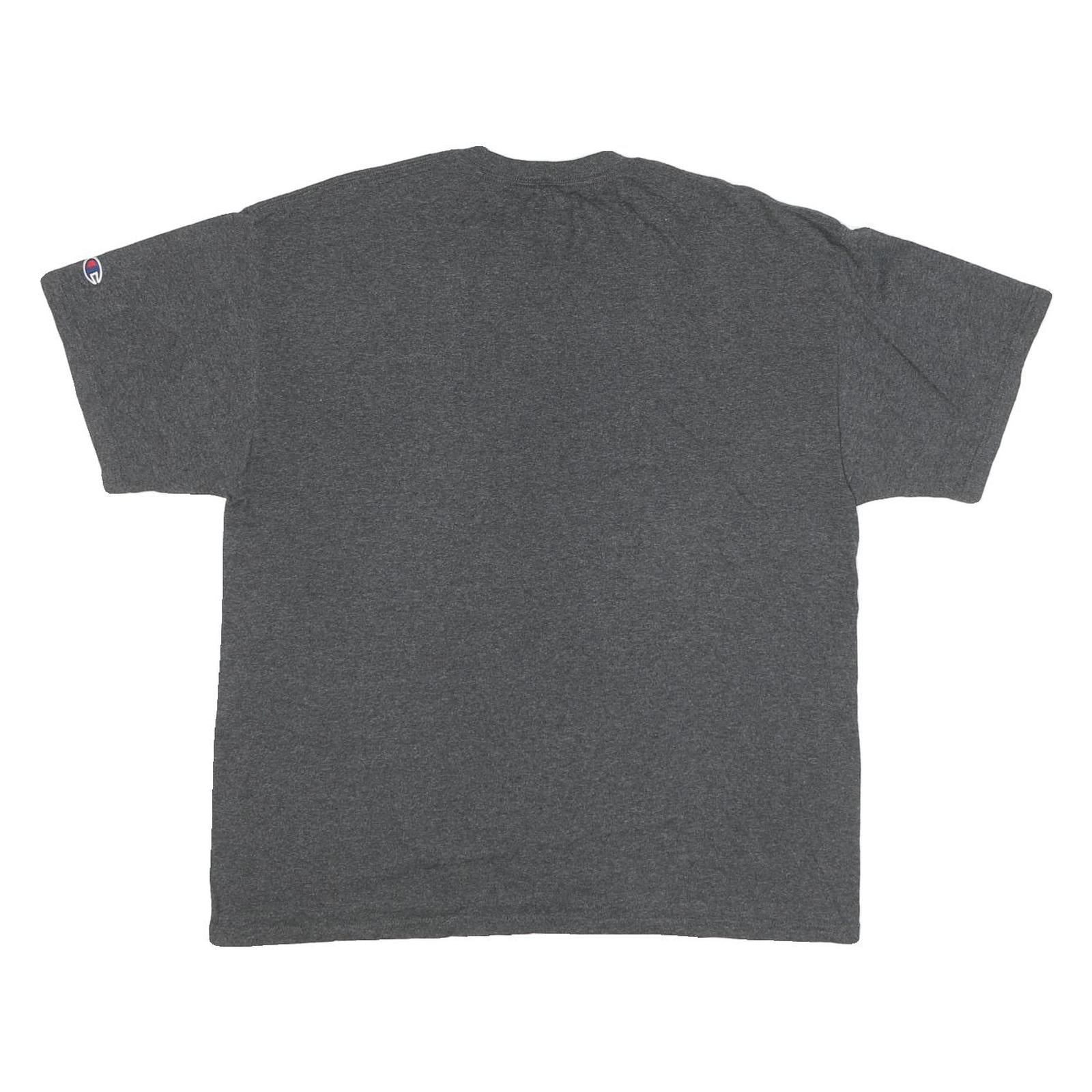 CHAMPION Mens Grey University Of Redlands Alumni Bulldogs Graphic T-Shirt L