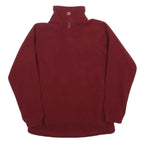 BERGHAUS Mens Red Jacket M Polyester Fleece Zip Outdoor Casual Warm