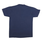 RUSSELL ATHLETIC Mens Navy Blue Indians Graphic T-Shirt M Short Sleeve Crew Neck