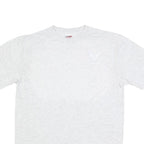 SOFFE Mens Grey Crew Neck Short Sleeve Graphic T-Shirt S Cotton Blend Casual