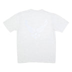 SOFFE Mens Grey Crew Neck Short Sleeve Graphic T-Shirt S Cotton Blend Casual