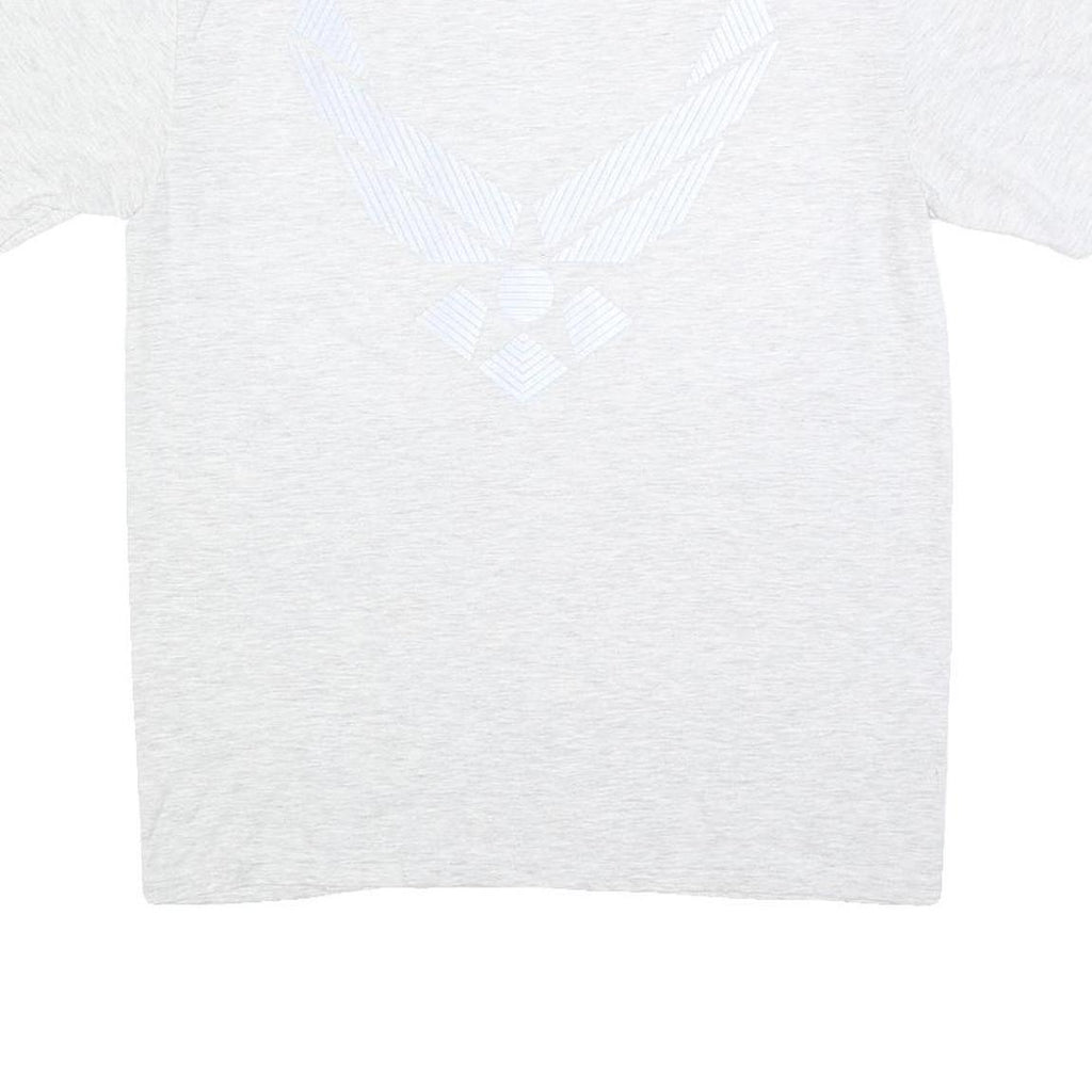 SOFFE Mens Grey Crew Neck Short Sleeve Graphic T-Shirt S Cotton Blend Casual