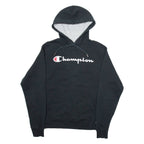 CHAMPION Mens Black Hoodie S