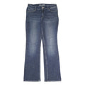 WRANGLER Womens Regular Fit Blue Denim Straight Jeans W30 L31 Classic Style