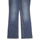 WRANGLER Womens Regular Fit Blue Denim Straight Jeans W30 L31 Classic Style