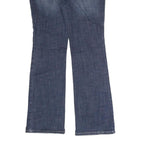 WRANGLER Womens Regular Fit Blue Denim Straight Jeans W30 L31 Classic Style