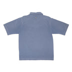 NIKE TIGER WOODS Mens Blue Short Sleeve Polo Shirt M Golf Sportswear