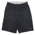 DICKIES Mens Shorts Black Casual L W36 Loose Fit Cotton Blend