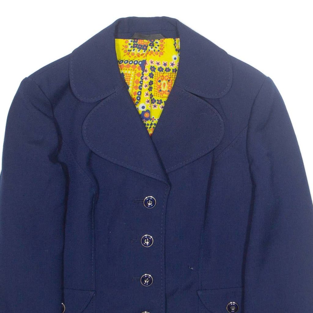 Womens Blazer Jacket Blue M