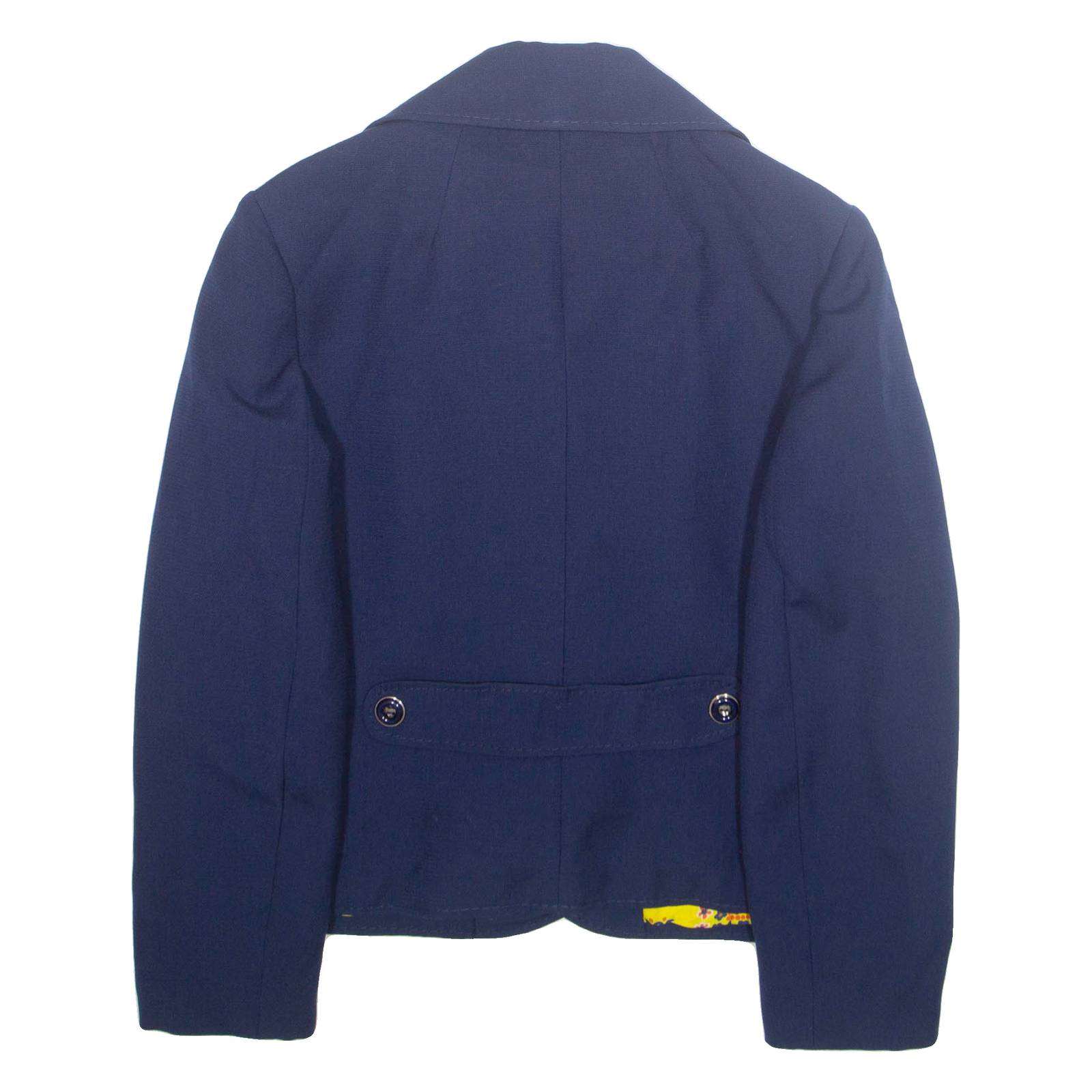 Womens Blazer Jacket Blue M
