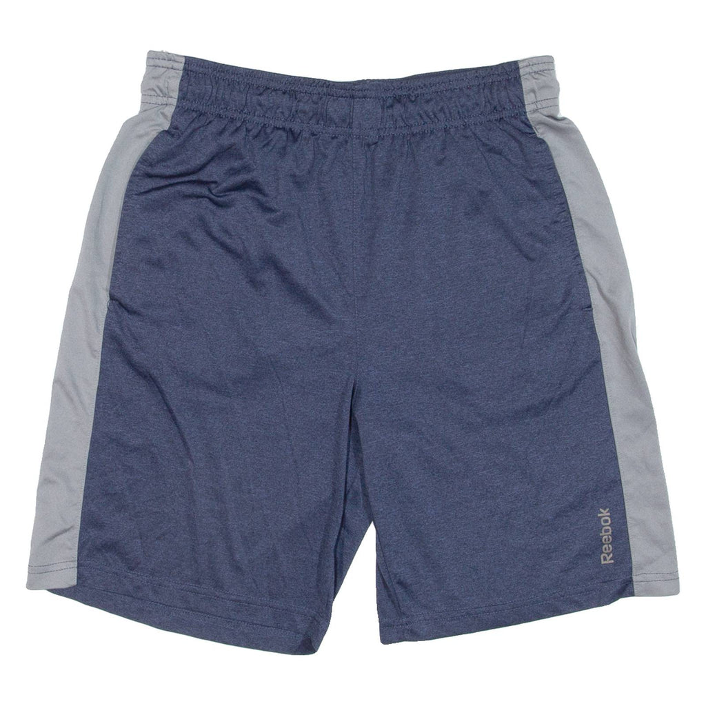 REEBOK Mens Sports Shorts Blue Relaxed M W30