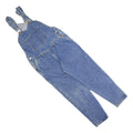 BUFFALO JUNCTION Womens Blue Denim Dungarees Loose Cotton Blend S W30 L26 Casual