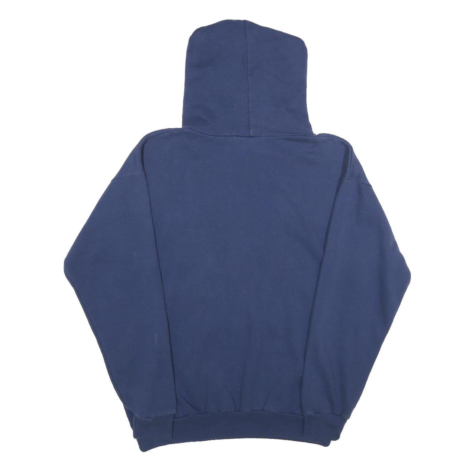 DISNEY Mens Blue Disneyland Resort Pullover Hoodie M Cartoon Print