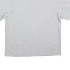 LOVE MOSCHINO Womens Grey Silver Logo Short Sleeve Crew Neck T-Shirt UK 8