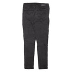 LEVI'S 711 Distressed Womens Jeans Black Slim Skinny W28 L26