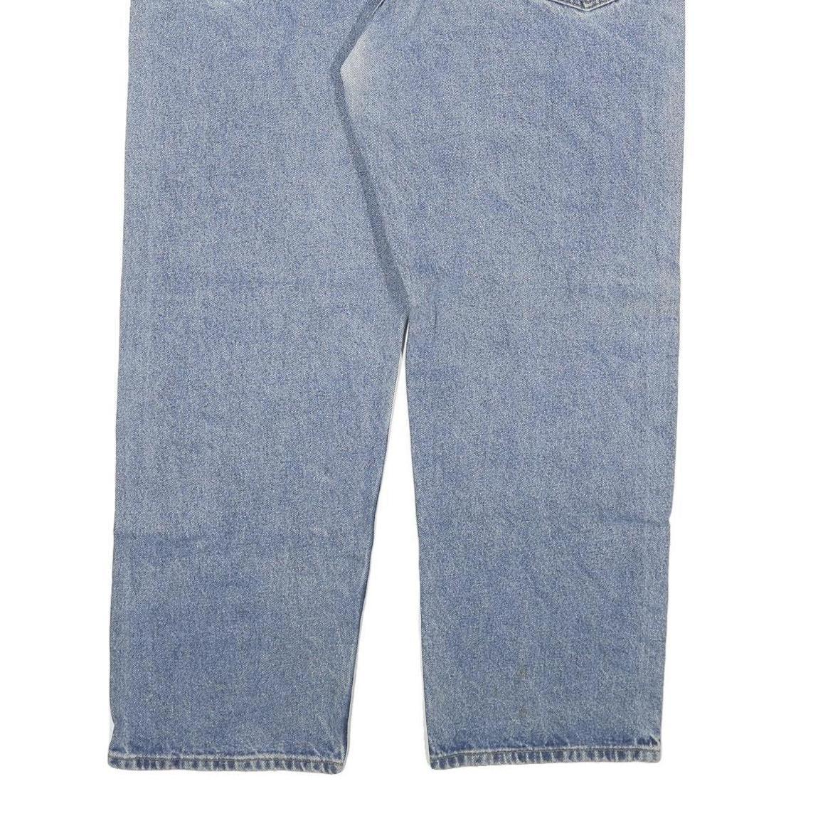 CARHARTT Mens Jeans Blue Relaxed Straight Denim Medium W40 L32 Workwear Casual