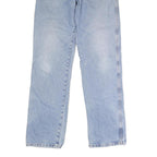 DICKIES Mens Jeans Blue Regular Straight Denim Light W34 L34 Classic Button