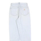 PUMA Womens Regular Fit Light Blue Denim Jeans W25 L26 Zip Closure Casual Style