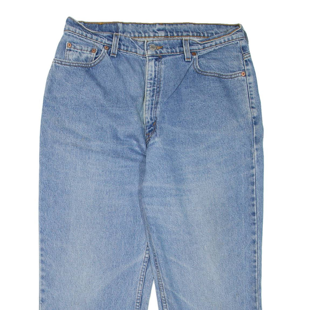 LEVI'S 512 Womens Jeans Blue Slim Straight 90s W32 L23