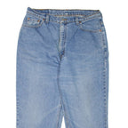 LEVI'S 512 Womens Jeans Blue Slim Straight 90s W32 L23