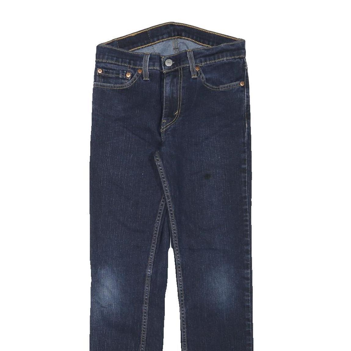 LEVI'S 511 Mens Slim Blue Denim Medium W26 L27 Stretch Cotton Blend Zip Jeans