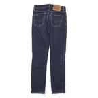 LEVI'S 511 Mens Slim Blue Denim Medium W26 L27 Stretch Cotton Blend Zip Jeans