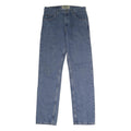 WRANGLER Mens Jeans Blue Regular Straight Denim Medium W32 L34 Classic Zip