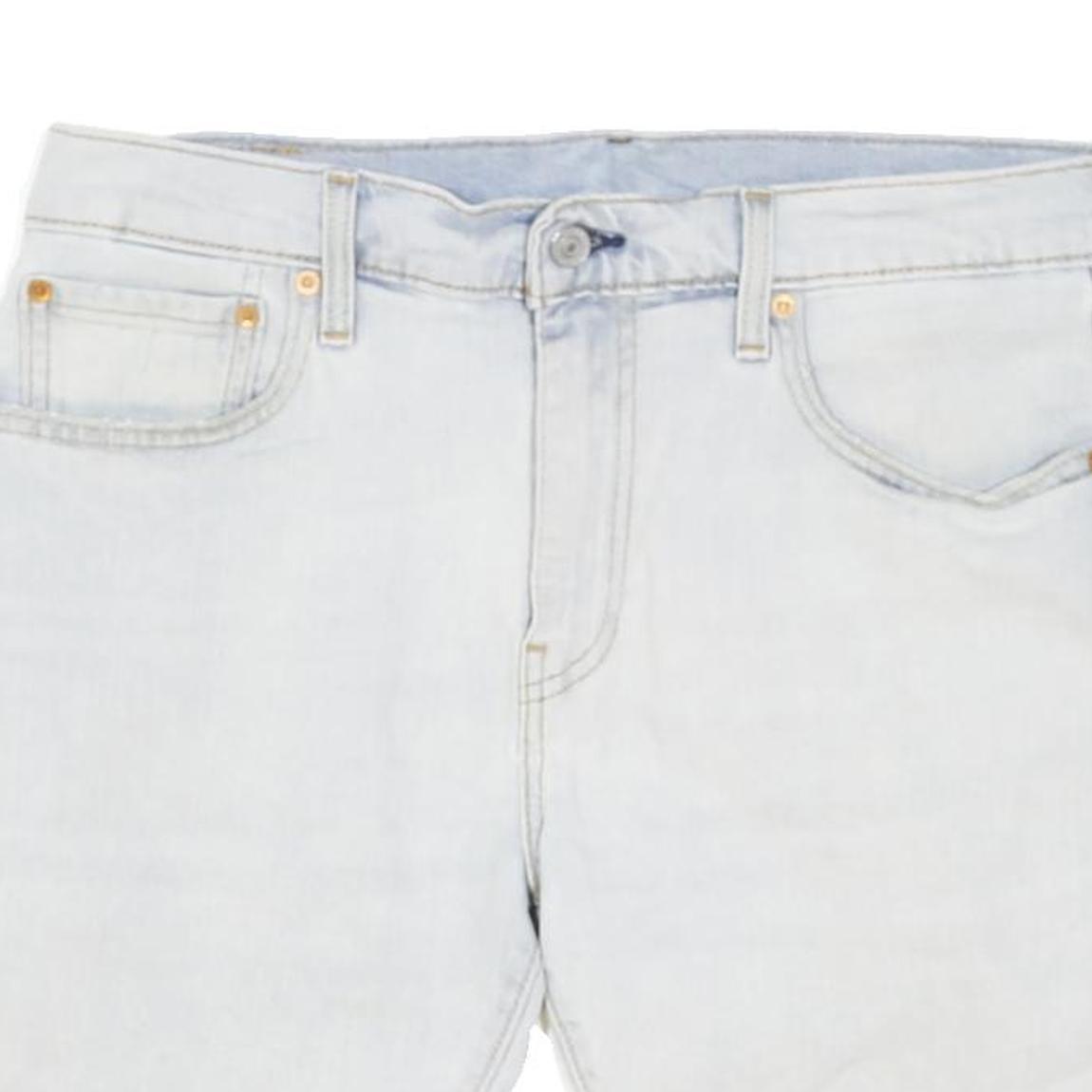 LEVI'S Mens Shorts Light Blue Denim Casual M W34 Summer Wear