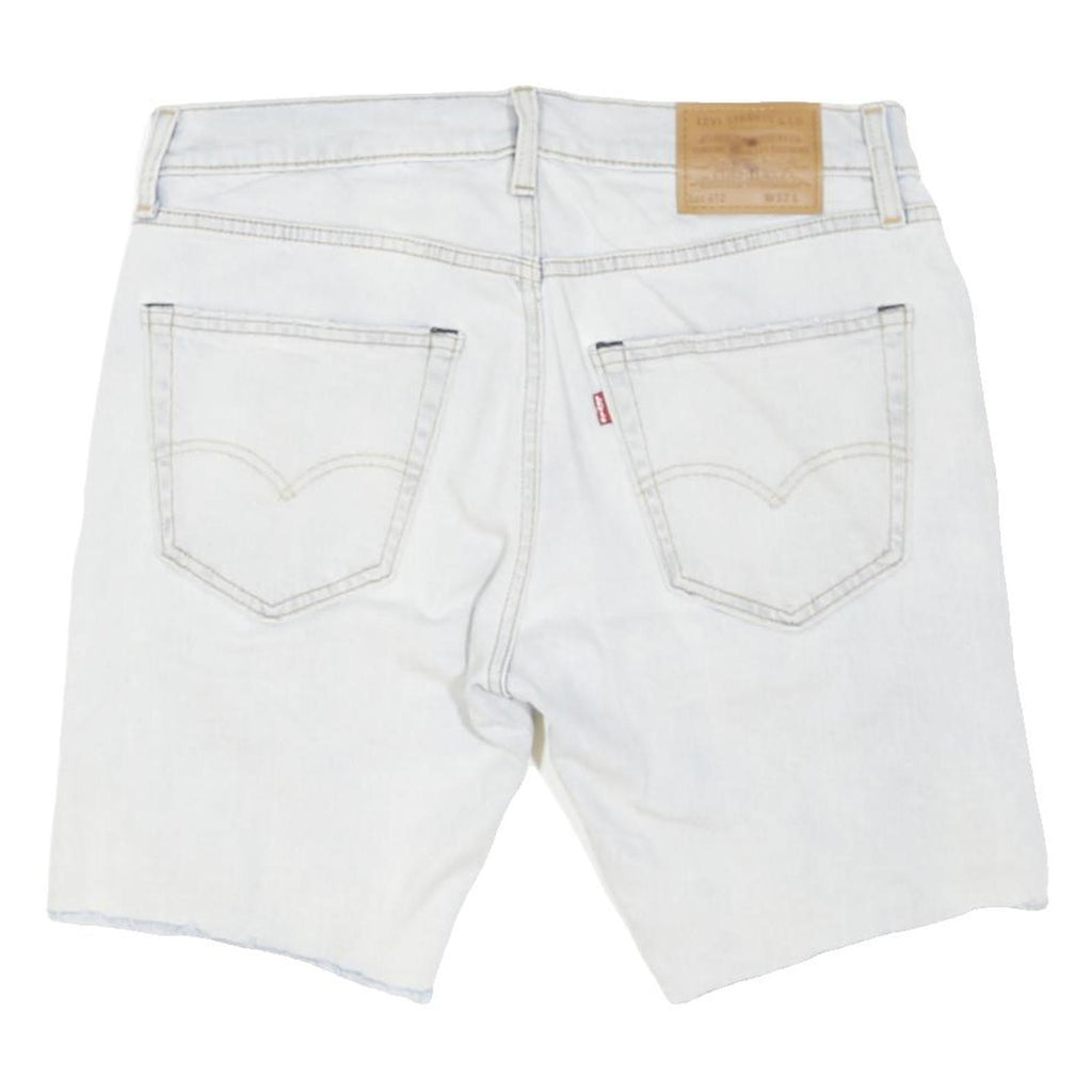LEVI'S Mens Shorts Light Blue Denim Casual M W34 Summer Wear
