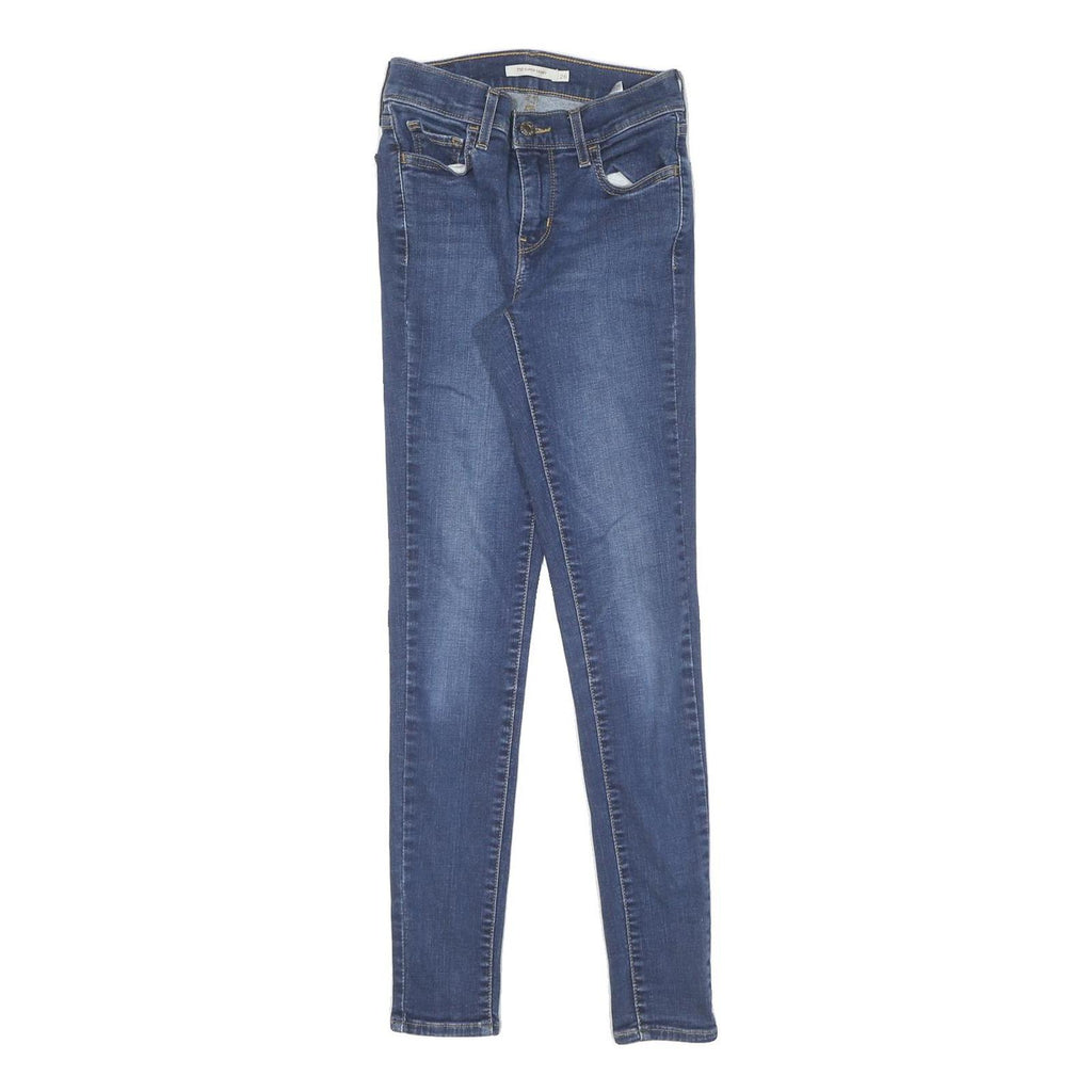 LEVI'S Womens Slim Blue Jeans Denim Medium W26 L30 Stretch Skinny