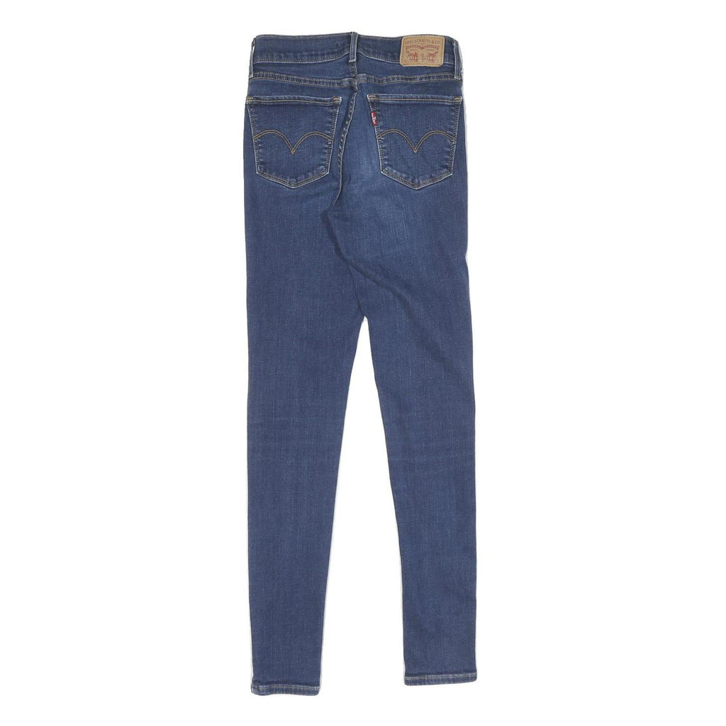 LEVI'S Womens Slim Blue Jeans Denim Medium W26 L30 Stretch Skinny