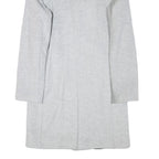 ZARA Mens Grey Wool Blend Slim Jacket S Plain Button Closure Contemporary