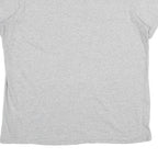 ADIDAS Mens Grey Cotton Graphic T-Shirt XL Crew Neck Short Sleeve Casual Sport