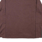 THE NORTH FACE Mens Maroon & Grey Outdoor Jacket M Polyester Blend Zip