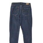 LEVI'S Womens Slim Blue Denim Skinny Jeans W27 L30 Classic Cotton Blend Zip