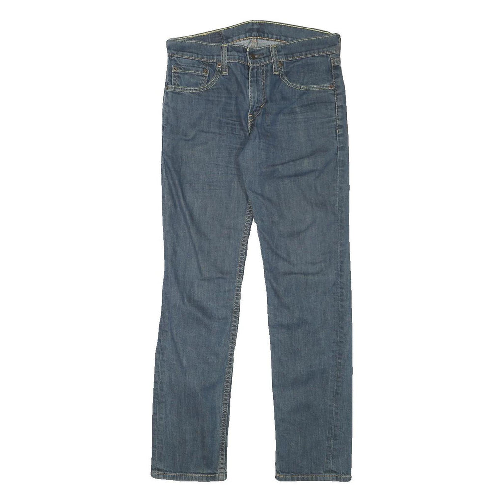 LEVI'S 511 Mens Jeans Blue Slim Skinny Denim Medium W28 L28 Zip Pocket