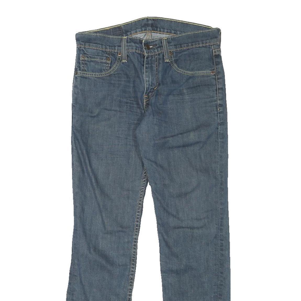 LEVI'S 511 Mens Jeans Blue Slim Skinny Denim Medium W28 L28 Zip Pocket