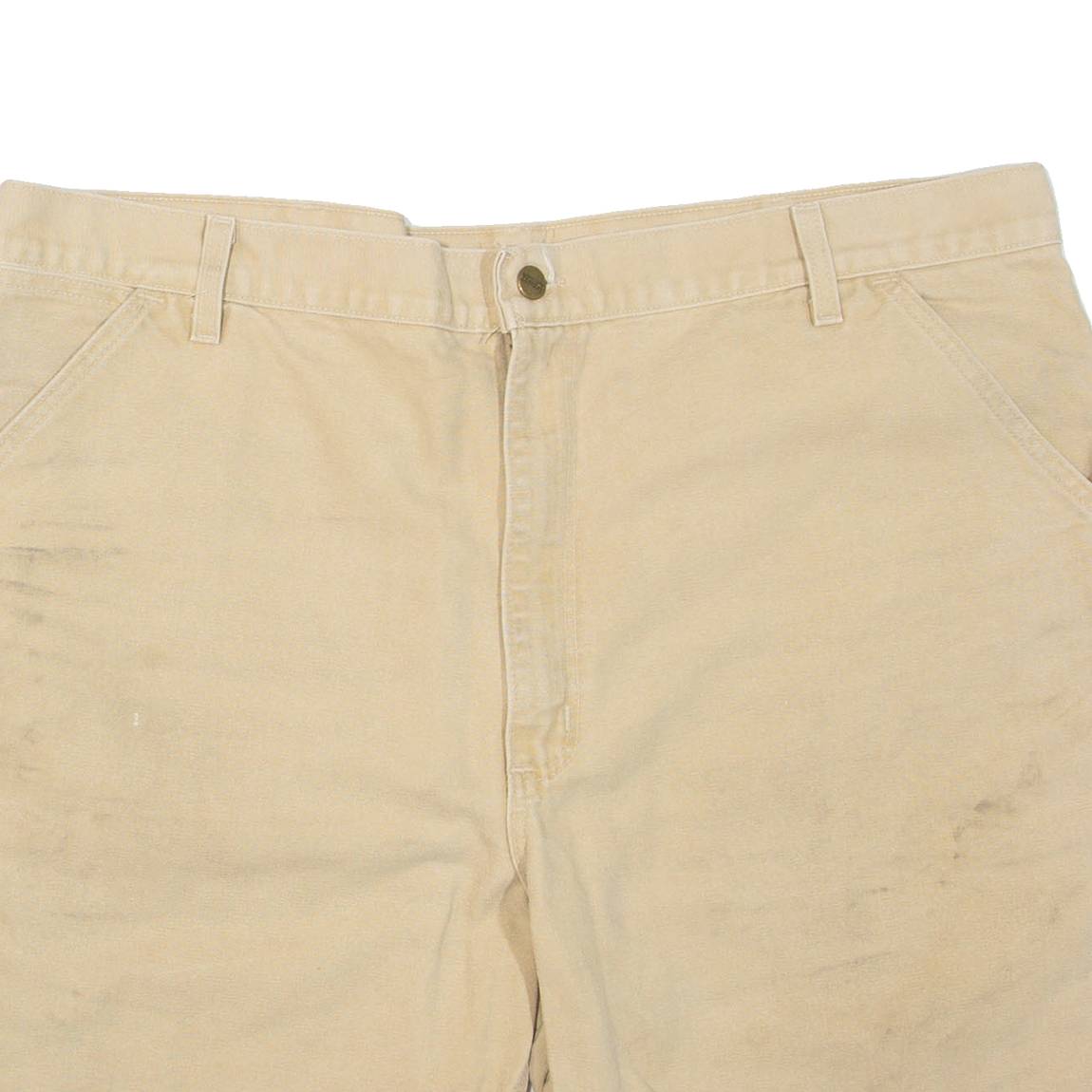 CARHARTT Mens Casual Shorts Beige 2XL W42