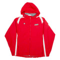 CHAMPION Mesh Lined Bishop Cavaliers Mens Jacket Red USA Hooded XL