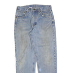 CARHARTT Mens Relaxed Blue Denim Jeans W33 L32 Cotton Blend Zip Casual Workwear