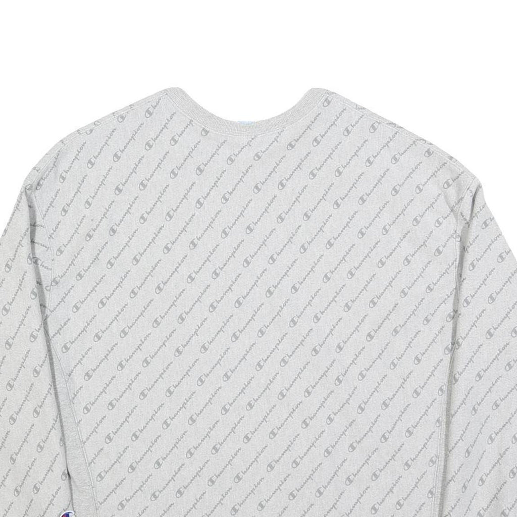 CHAMPION REVERSE WEAVE Womens Grey Sweatshirt 2XL Crew Neck Cotton Blend