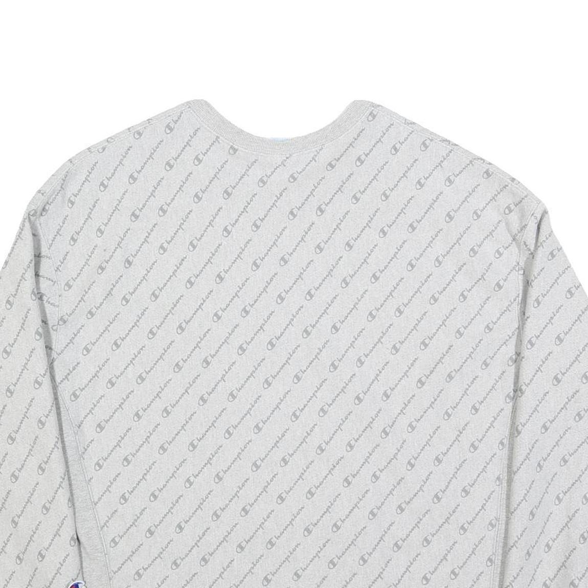 CHAMPION REVERSE WEAVE Womens Grey Sweatshirt 2XL Crew Neck Cotton Blend